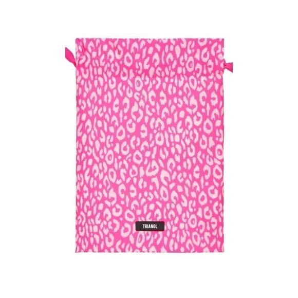 TRIANGLE VINCA Pink Leopard w/ matching bag 💕 NWT - Picture 8 of 9